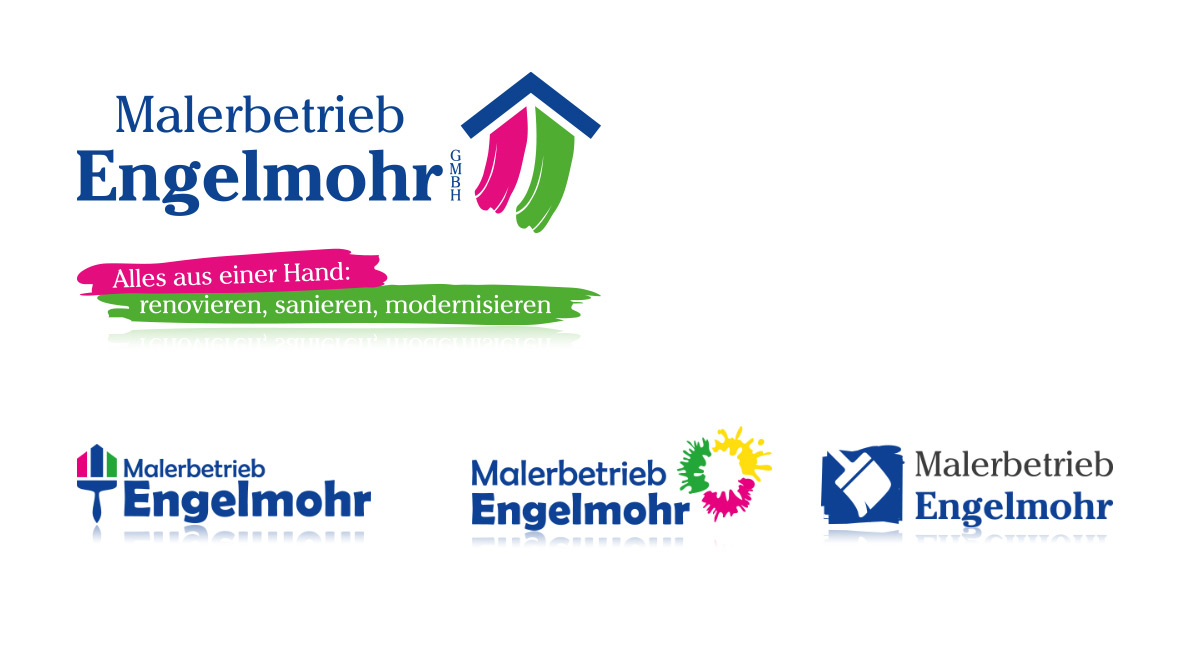 Logoerstellung für Malerbetrieb Engelmohr GmbH